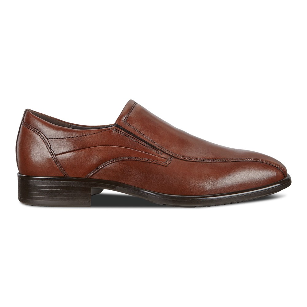 Slip On Hombre - ECCO Citytray Shoes - Marrom - XTS637914